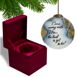 Inner Beauty Travel Globe Glass Ornament, alternative image