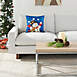 Mina Victory Christmas Snowman Light Up Decorative Throw Pillow, alternative image