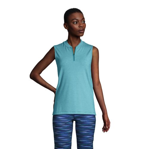 Womens sleeveless clearance golf shirts