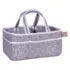 Trend Lab Circles Gray Storage Caddy, Front