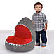 Trend Lab Toddler Plush Shark Chair, alternative image