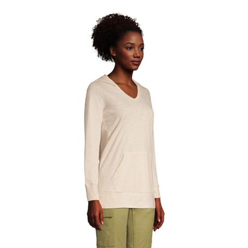 Kapuzenshirt aus Baumwolle/Modal für Damen image number 2