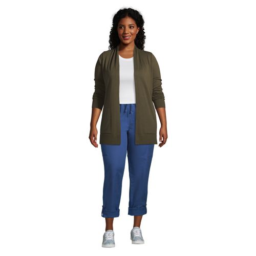 Women's Plus Size 2x2 Rib Crew Neck Tank Top - image 5