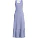 Women's Plus Size Cotton Modal Square Neck Tiered Maxi Dress, Front