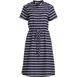 Women's Rayon Short Sleeve Button Front Dress, Front