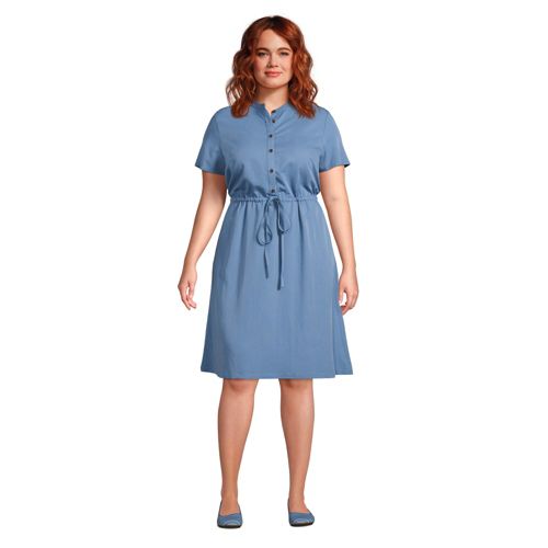 Lands end plus store size dresses