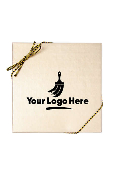 Chocolate Truffles with Custom Logo Gift Box - 4 Pieces