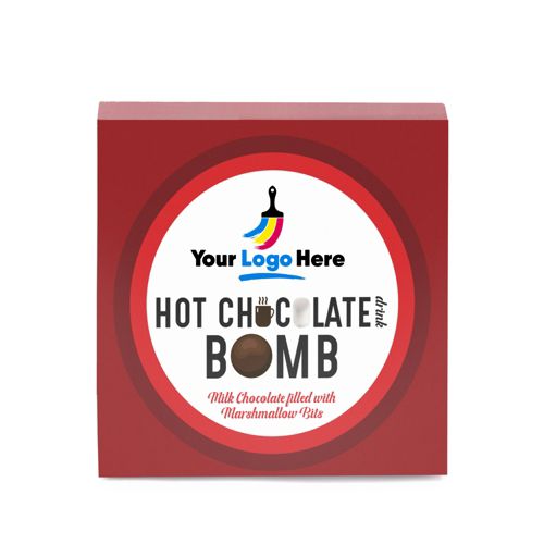 Hot Chocolate Bomb with Custom Logo Gift Box