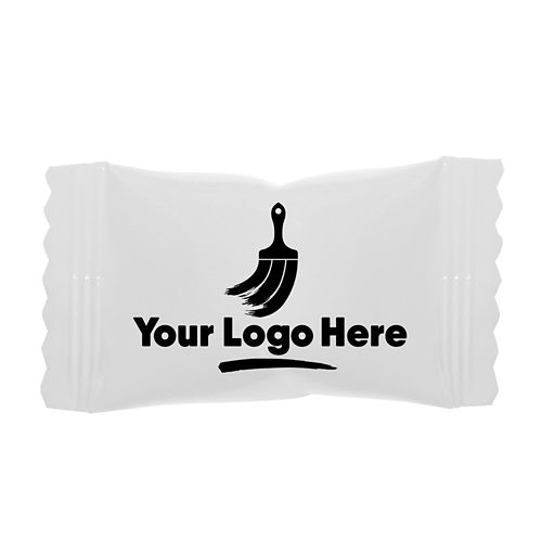 Buttermint Candies with Custom Logo Wrappers