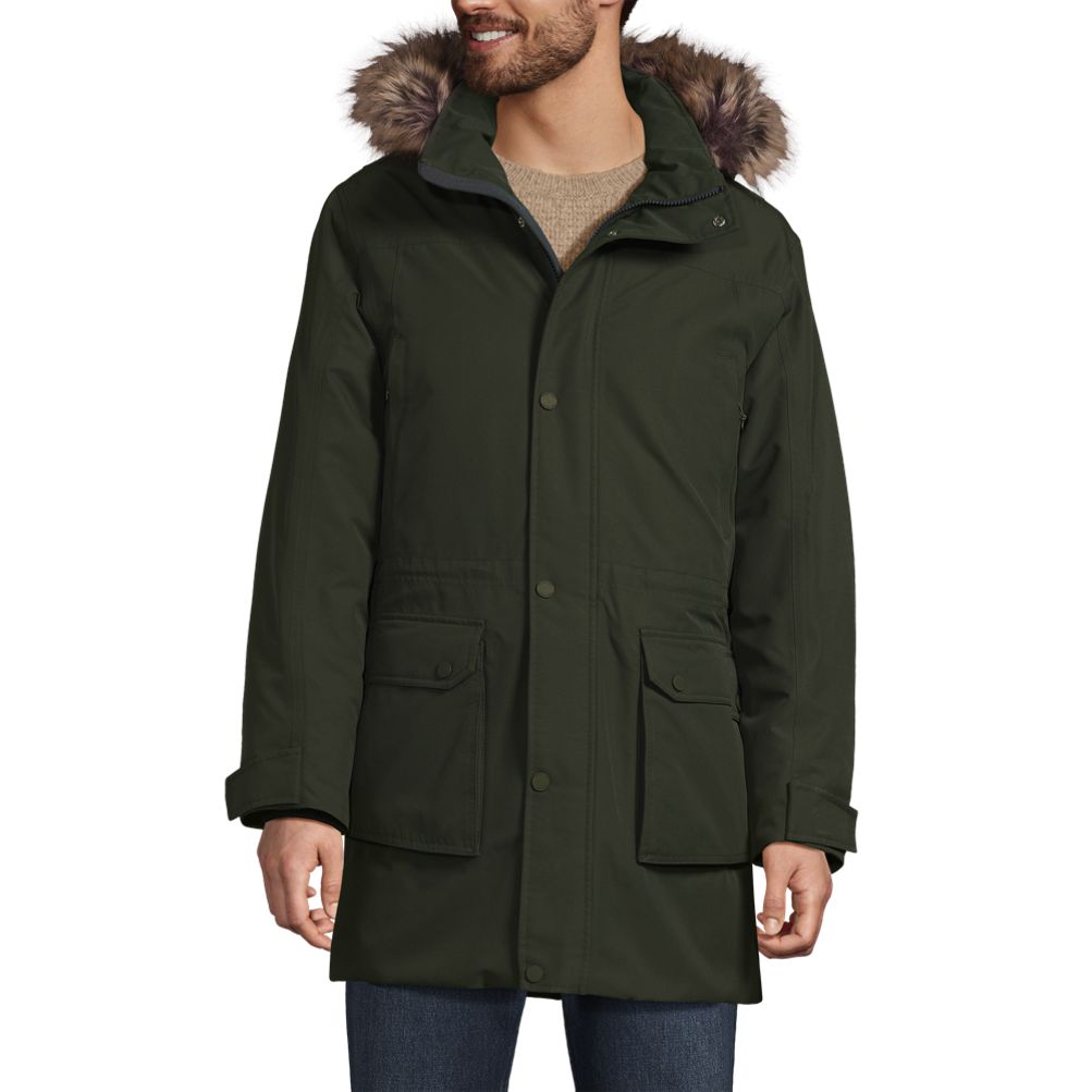 Men's Expedition Waterproof Down Parka | Lands' End