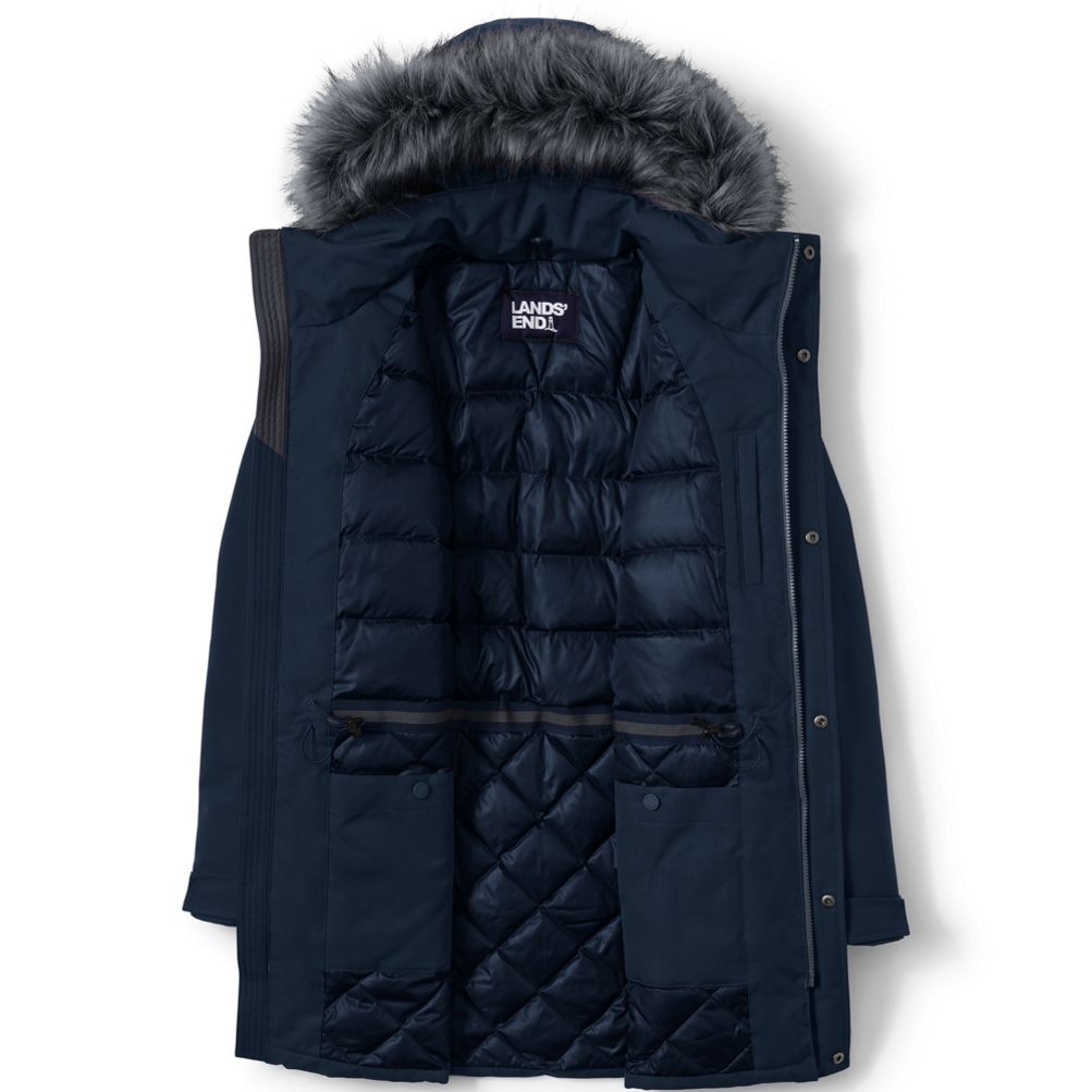 Lands' End Women's Outerwear Expedition Down Waterproof Winter Parka :  Target