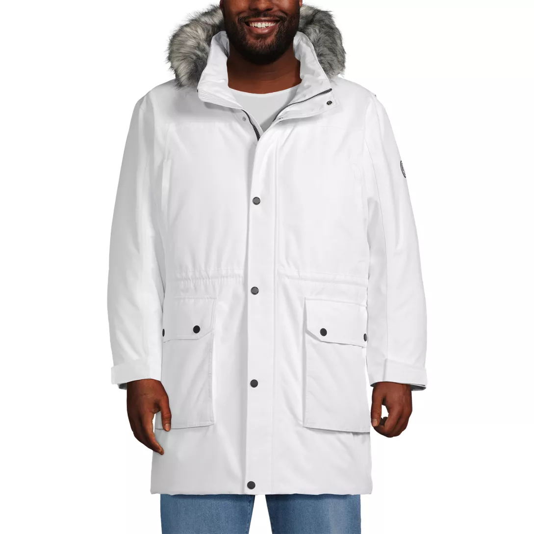 Men's Big and Tall Expedition Waterproof Winter Down Parka
