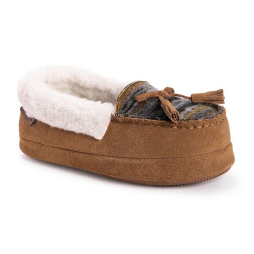 suede moccasin slippers womens