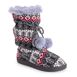 Muk Luks Women's Gladys Slipper Boots, Front