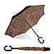 ShedRain UnbelievaBrella Reverse Closing Manual Open Umbrella, Front