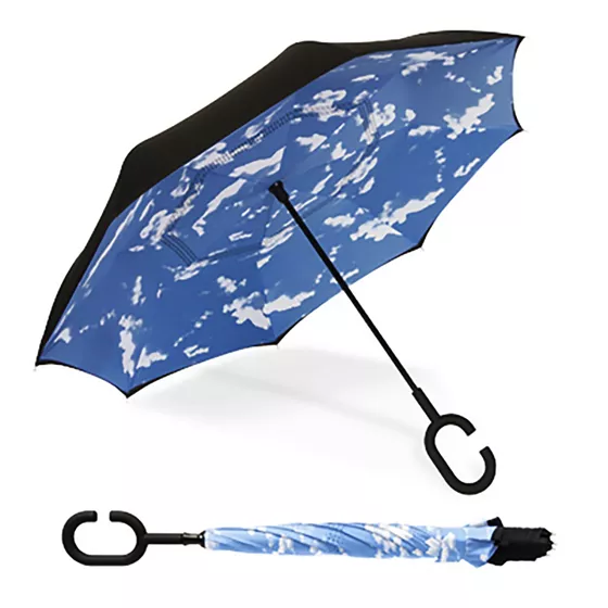 ShedRain UnbelievaBrella Reverse Closing Manual Open Umbrella - primary
