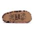 Muk Luks Women's Faux Fur Ballerina Slippers, Back