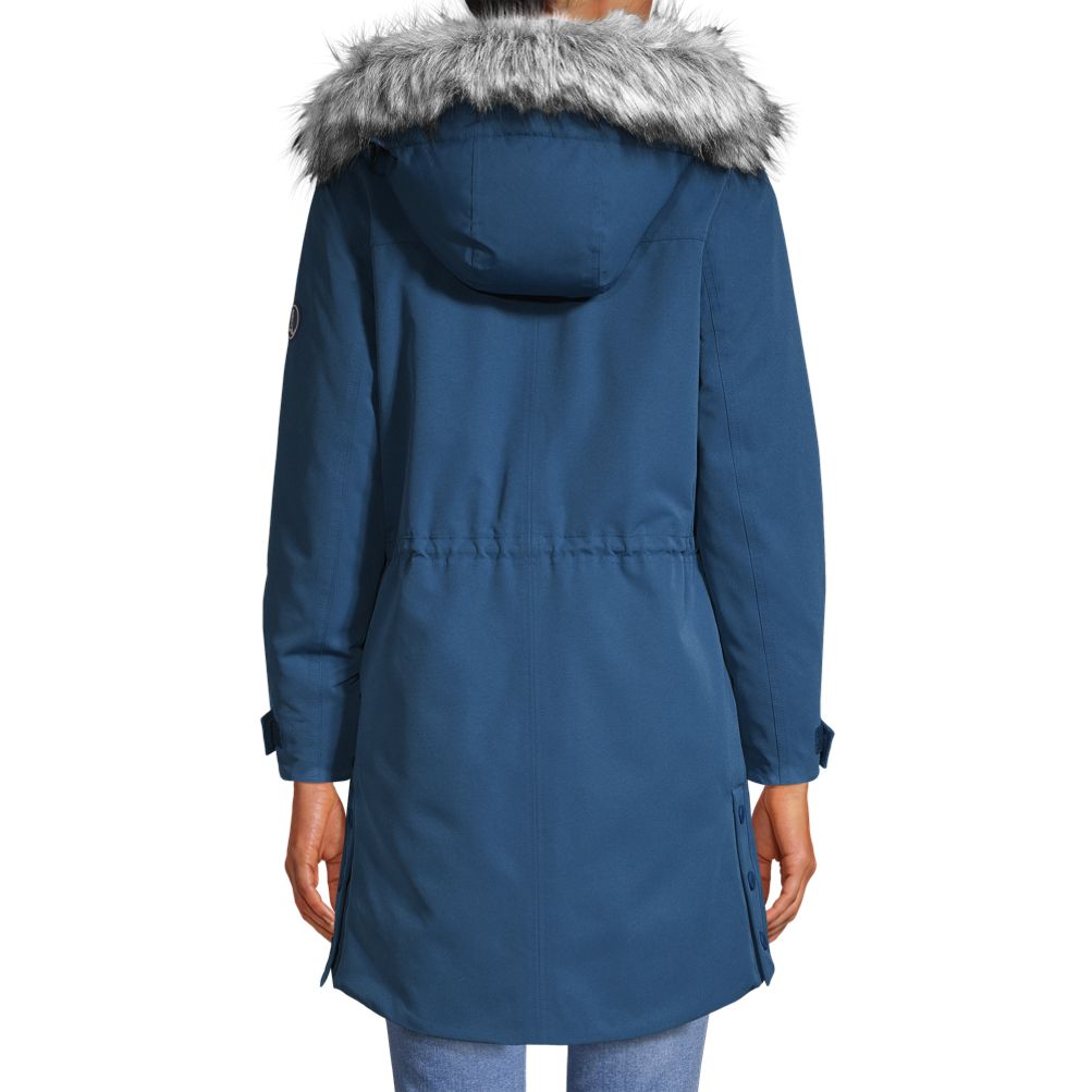 North face arctic shop parka prussian blue