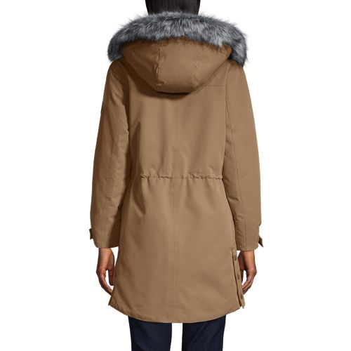 Women's Parka With Snaps Lands' End