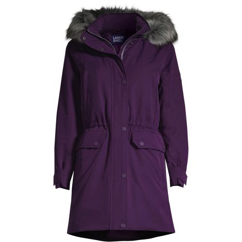 Lands end women's store coats clearance