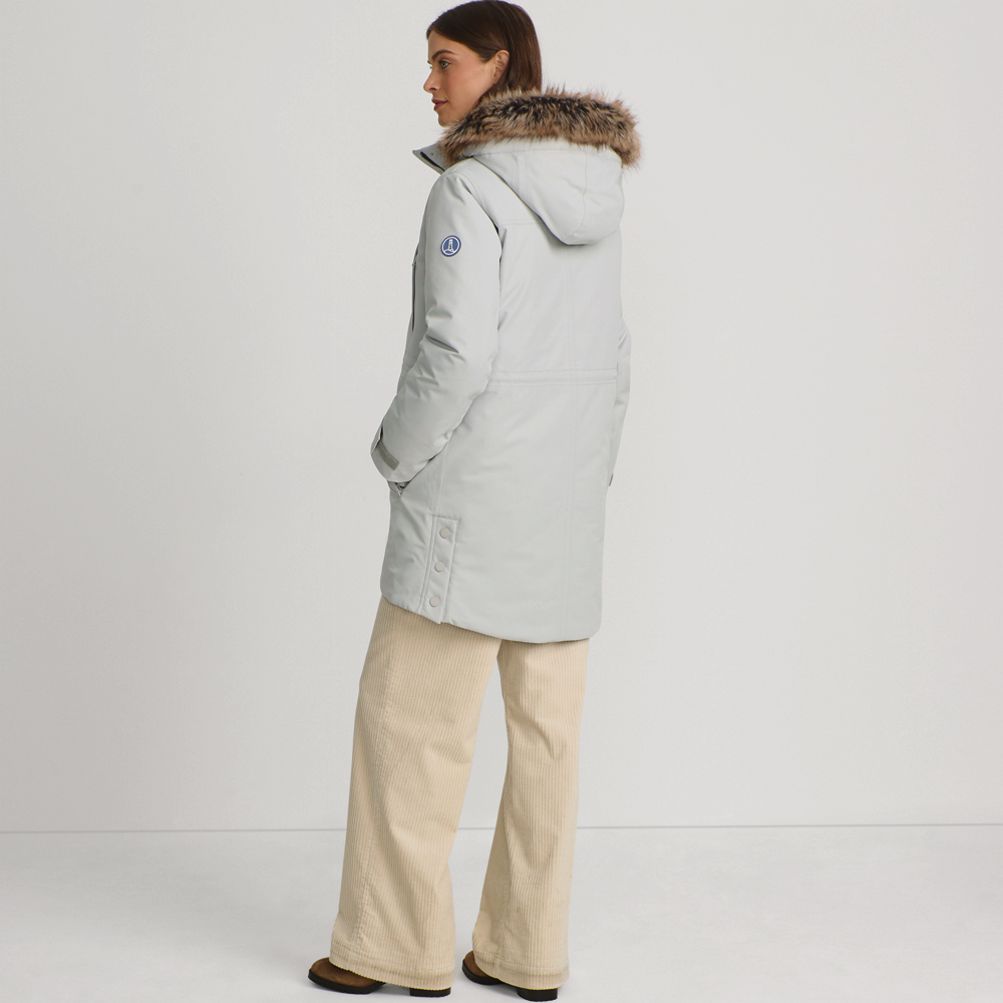 Lands End shops *read* petite women’s expedition parka small blue