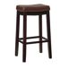 Linon Home Camas Cognac Barstool, Front