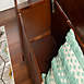 Linon Home Chamisa Walnut Storage Bench, alternative image
