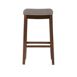Linon Home Camas Rustic Barstool, Back
