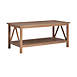 Linon Home Torridon Wood Coffee Table, Front