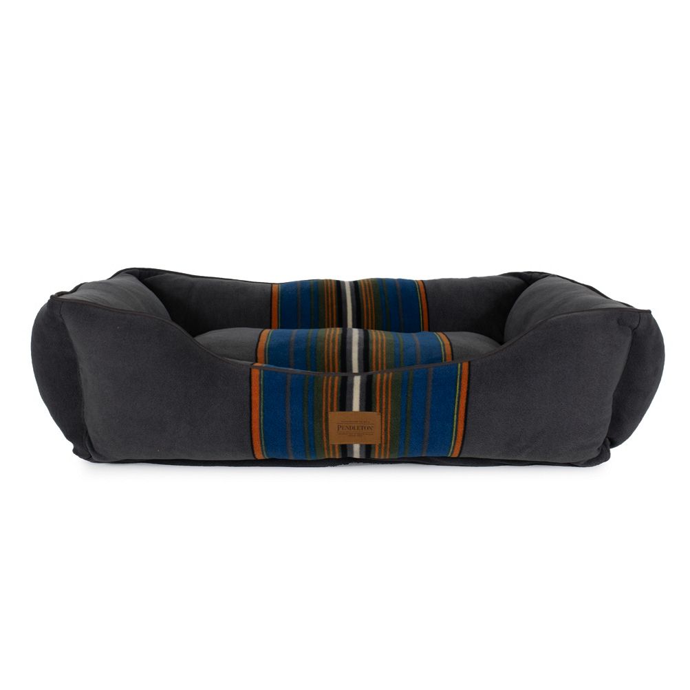 Paws & Purrs Espresso & Sand Pet Bed with Storage Drawer