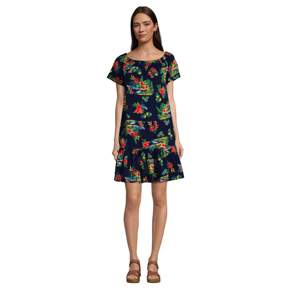 Lands end 2024 cover up dress