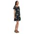 Women's Cotton Jersey Off the Shoulder Ruffle Hem Swim Cover-up Dress, alternative image