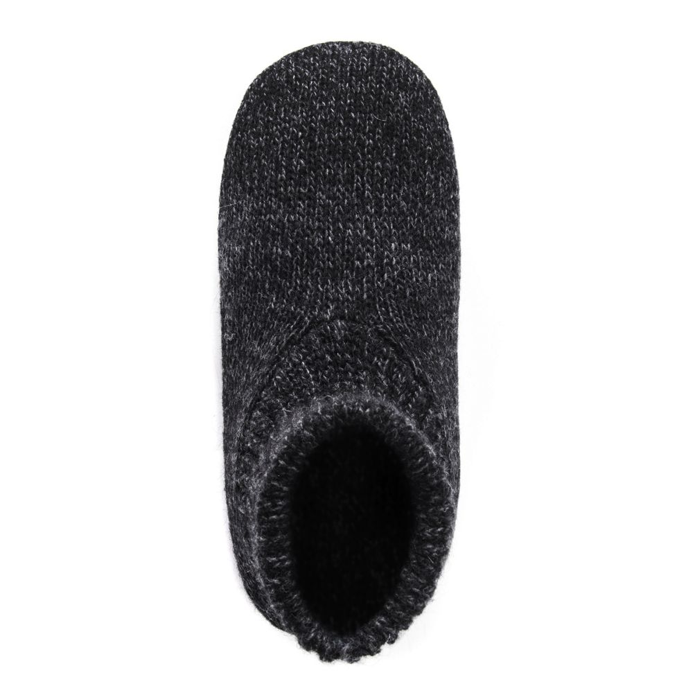 Muk Luks Men's Morty Ragg Wool Sock Slippers