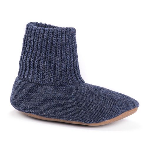 Lands end knit discount fuzzy clog slippers