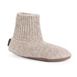 Muk Luks Men's Morty Ragg Wool Sock Slippers, Front