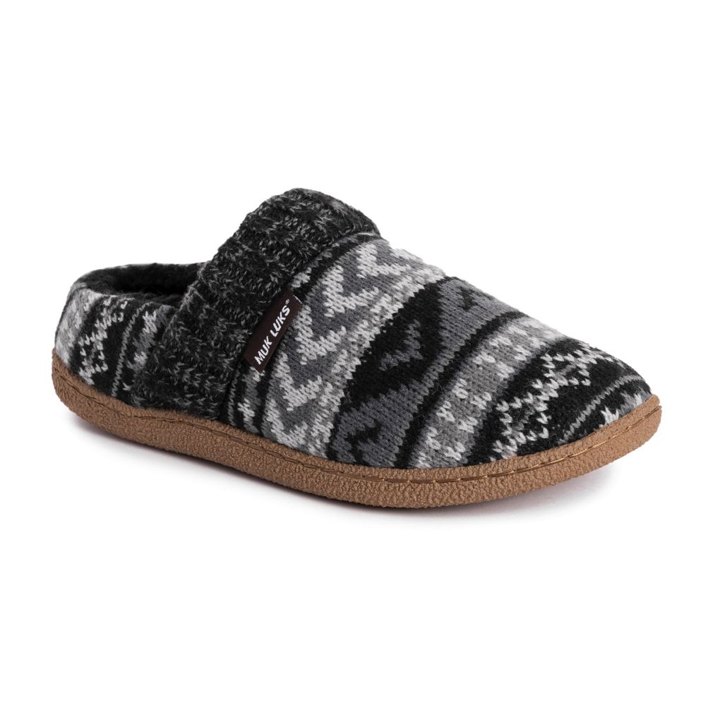 Muk Luks Men's Marcel Memory Foam Slippers Lands' End