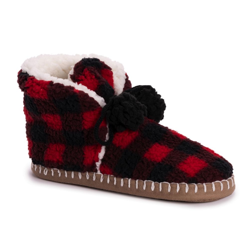 Muk luks men's slipper booties hot sale