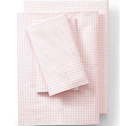 Details about   new Lands End flannel green & white striped Pillowcase 2 available 