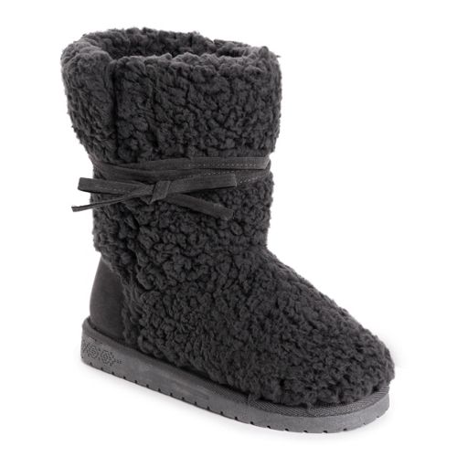 Muk Luks Men's Cuff Slipper Boots