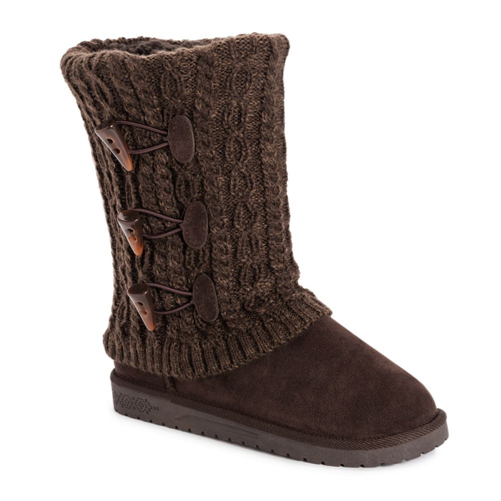 Muk luk knit clearance boots