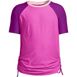 Girls Tie Hem Active Tee, Front