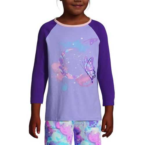 T-Shirt Graphique à Manches 3/4 Raglan, Fille image number 1