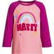 Girls Raglan Graphic Tee, Front