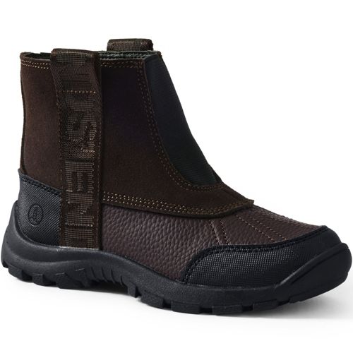 Rubber Outsole Boots