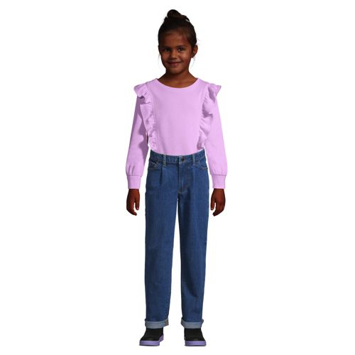 Iron Knees® Denim-Jeans Straight Fit für Mädchen image number 4