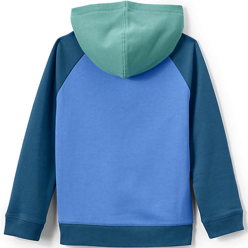 Kids Colorblock Fleece Hooded Sweatshirt - Secondary