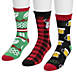 Muk Luks Men's 3 pack Christmas Socks, alternative image
