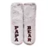Muk Luks Men's Papa Bear Slipper Socks, Front
