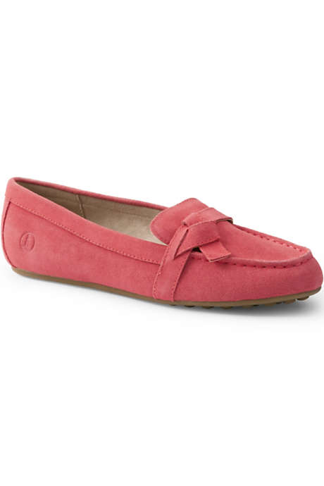 Women's Comfort Suede Leather Slip On Loafer Shoes