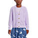Girls Button Front Cable Cardigan, Front
